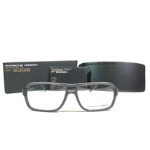 Porsche Design P8217 C Eyeglasses Frames Clear Grey Square Full Rim 54-1... - £110.65 GBP