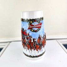 Budweiser A Holiday Tradition 2009 Holiday Stein Clydesdales NIB - £14.80 GBP