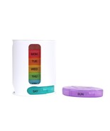 Weekly Pill Organizer 7 Day Four Time A Day Pill Case Morn/NOON/EVE/Bed ... - €11,03 EUR