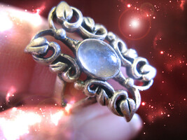 Haunted Ring Trust Faithful Love Loyalty Relationships Magick Illuminated Master - £261.90 GBP