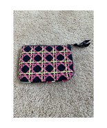 Vera Bradley Quilted Zipper Pouch 5” x 7” Cosmetic Bag Fun Geometric Neo... - $188.77 MXN