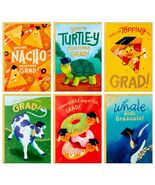 Hallmark Graduation Cards Bulk Assortment 36 Count Cartoon Multicolor Kids - $319.37 MXN