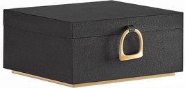 Songmics 2-Layer Jewelry Box, Jewelry Organizer With Handle,, Black Ujbc... - $43.96