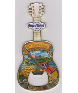 HARD ROCK CAFE NASHVILLE TENNESSEE BOTTLE GUITAR OPENER MAGNET CAN BEER ... - $24.99