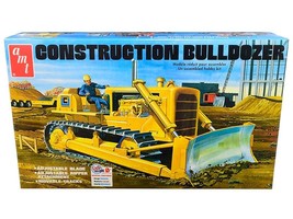 Skill 3 Model Kit Construction Bulldozer 1/25 Scale Model by AMT - £42.34 GBP