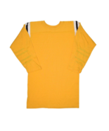 Vintage Mason Jersey Shirt Mens S Yellow 3/4 Sleeve Football Athletic St... - £29.58 GBP