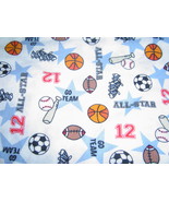  All Star Sports Fabric Cotton Sewing Fabric - $22.99