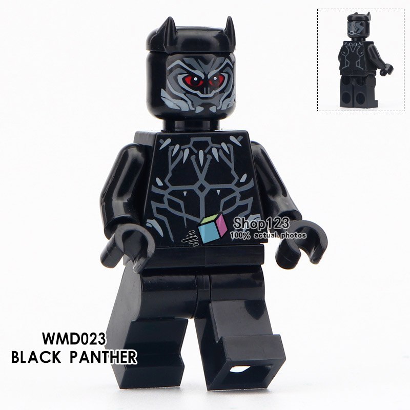 Superhero Black Panther Marvel Avengers Infinity War Single Sale Minifig... - $2.85