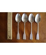 Lot of 4x Place Soup Spoon Oneida AMERICAN COLONIAL CUBE Satin Stainless... - $709.43 MXN