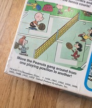 Vintage 1973 Playskool Peanuts Floor Puzzle "Tennis Anyone?" image 2