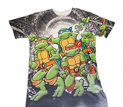 Tmnt Teenage Mutant Ninja Turtles Men&#39;s Graphic Small T-SHIRT New - £14.74 GBP