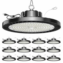 ONLYLUX 12 Pack UFO LED High Bay Lights 150W 5000K Daylight 22500LM Eqv.... - $582.44