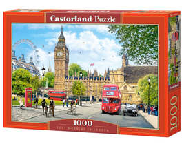1000 Piece Jigsaw Puzzle, Busy Morning in London, United Kingdom, Great Britain, - £15.22 GBP