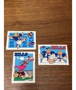 Flintstones NFL Buffalo Bills Football Trading Cards 30-2-58 1993 Cardz JG - £9.79 GBP