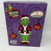 Gemmy Christmas Airblown Inflatable Grinch 4ft with box - 2004 - excellent - £47.38 GBP