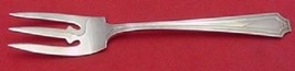 King Albert By Whiting Sterling Silver Pickle / Pastry Fork 3-Tine 6 1/8" - £38.87 GBP