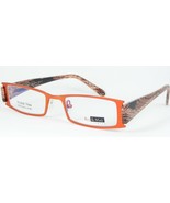 Red &amp; Mad 0146 C1 Neon Orange Brille Metall Rahmen 48-19-138mm Italien - $106.56 CAD