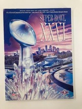 January 26 1992 NFL Official Super Bowl XXVI Game Program - £14.87 GBP