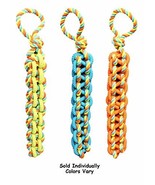 MPP Big Braided Rope Tug Dog Toy Tough TPR Rubber Tangle Handle Colors V... - £20.62 GBP
