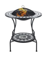 3-in-1 Outdoor Fire Pit Table: BBQ, Patio, Camping - €317,47 EUR