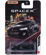 Matchbox SpaceX Tesla Model X 1/64 scale diecast 75/100 HVL15 No Creases - $18.48 CAD