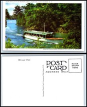 NEW YORK Postcard -Clayton - 1,000 Islands, Tour Boat Edith in Benson&#39;s ... - $52.50 MXN