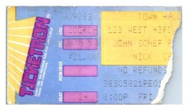Nick Cave Mauvais Graines Concert Ticket Stub Septembre 28 1990 New York Ville - £31.13 GBP