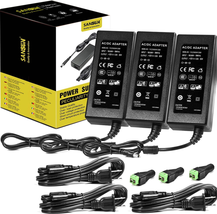 12V 5A Power Supply for LED Strip Lights, 60W Power Adapter, 120V AC to ... - £30.69 GBP