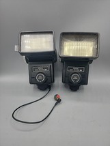 Vivitar 285HV Zoom Thrystor Flash Lot of 2 Untested READ - $34.62