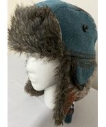 Dakota Dan Trapper Hat Southwest Aztec Faux Fur Insulated One Size Ear F... - $17.81 CAD
