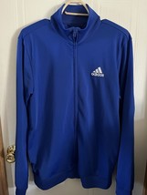 Adidas  WOMEN&#39;S Training Power Blue Jacket Size L - £21.59 GBP