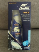 Turtle Wax Ice Liquid Wax Premium Car Care Kit / Towel &amp; Applicator Rare Bs256 - £46.92 GBP
