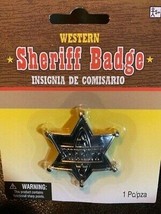 Sheriff Badge - Perfect for Cosplay, Dress Up, Halloween, etc. - Sheriff Badge - £1.58 GBP