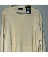 Van Heusen extra large 100% cotton heavy knit sweater new with tags - £16.20 GBP