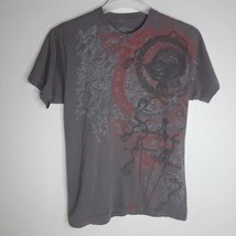 Filter Limited Edition 2 Sided Graphic T-Shirt Men&#39;s Gray Tee-Shirt - $22.90