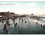 Bathers On Beach Atlantic City New Jersey NJ UNP UDB Postcard D20 - $4.90