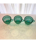 3 Teal Sandwich Coffee Cups by Tiara Indiana - £12.78 GBP
