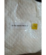 Cooling Mattress Topper Cover G-TIC-08810-TW-WHT Twin Size White - $21.78