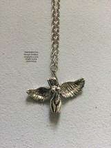 Winged Seraph Angel Goddess Art Pendant Modern Artisan Streetwear 60cm C... - £14.24 GBP