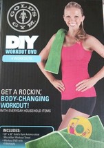 Gold&#39;s Gym DIY 4 Workouts DVD Boxed Set w/ 20&quot; x 30&quot; Microfiber Workout Towel - £10.79 GBP