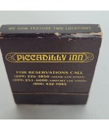 Vintage Matchbook Piccadilly Inn Cigarette Matches Unstruck VTG - $10.89