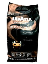  Lavazza Caffe Whole Bean Organic Coffee, Cafe Grains Entiers Biolog 35.... - $27.82