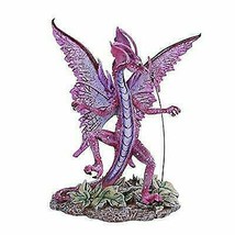 Pacific Giftware Dancing Winged Dragon with Butterfly Home Tabletop Decorative - £38.35 GBP