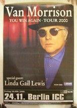 Van Morrison Poster You Win Again Tour 11-24-2000 Berlin - $992.08 MXN