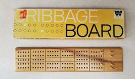 Vintage Whitman Cribbage Board - Complete in Box No. 4879 - $24.55