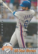 1992 Upper Deck All Star Fanfest Howard Johnson 28 Mets exmt - £0.78 GBP