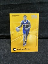 2019-20 Zion Williamson Nba Hoops Arriving Now Rookie Card - £7.54 GBP