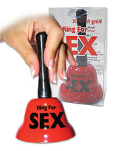 RING FOR SEX TABLE BELL PARTY GIFTS - £12.49 GBP