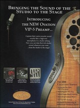 Ovation 2006 Collectors Edition VIP-5 Preamp 40th anniversary guitar 8 x... - £3.32 GBP