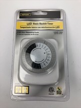 Defiant LED Basic Backlit Timer LED CFL 24 Hour Dial Plug  Kitchen Home - £8.90 GBP